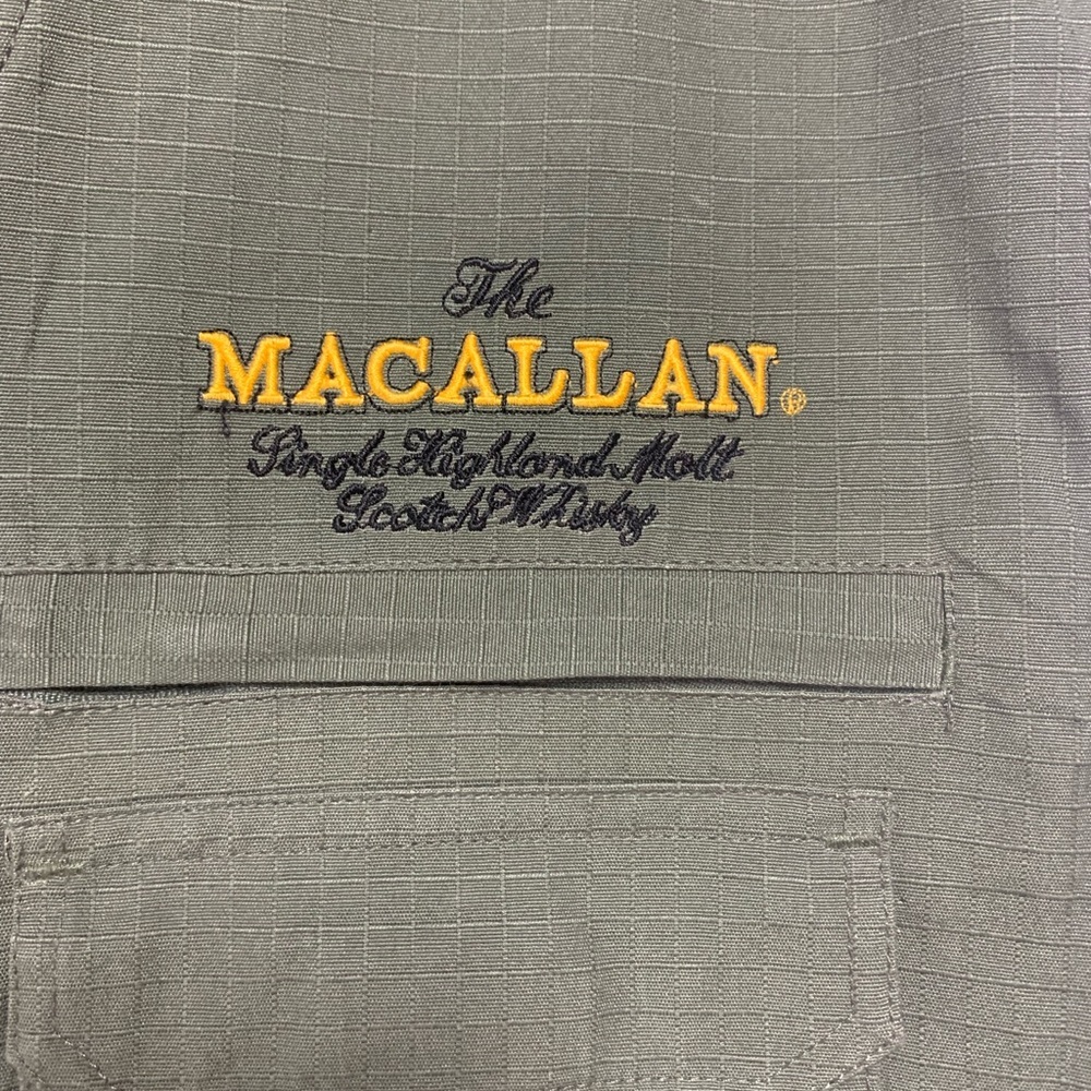 McCallan Scotch Whisky Green Fishing 🎣 Vest Size XL​ - Picture 2 of 5